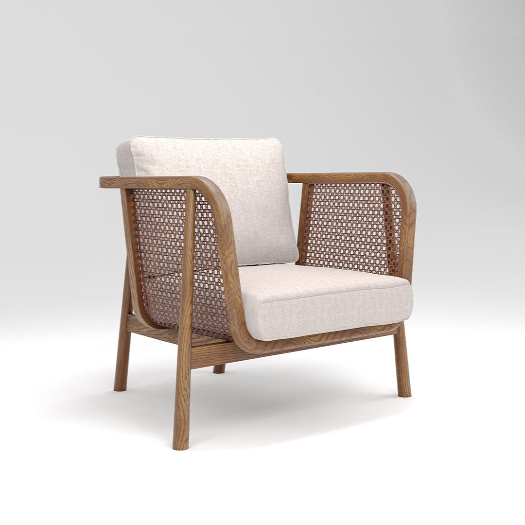 Rattan Zanaati Berjer - Tekli Koltuk