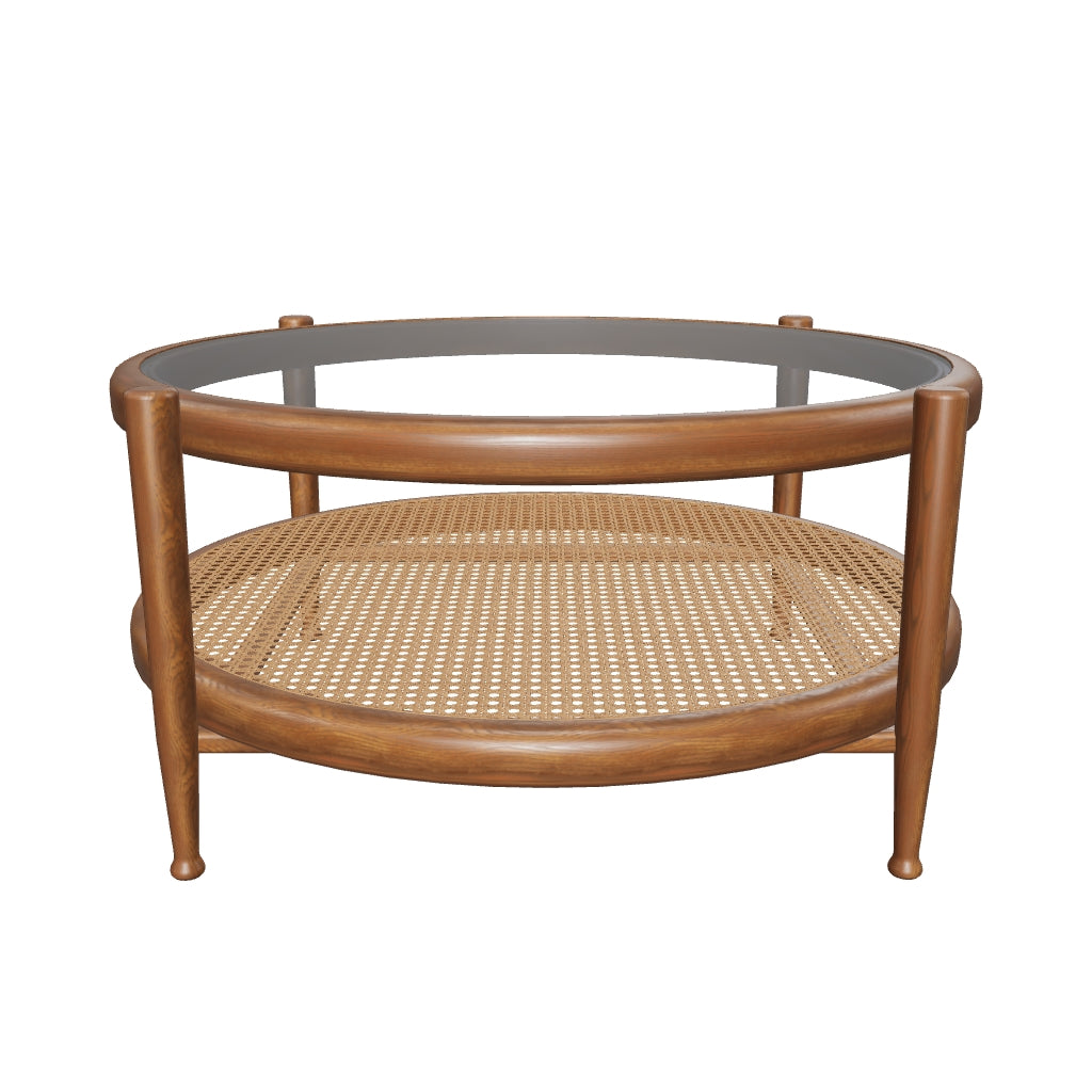 Rattan Zanaati Orta Sehpa