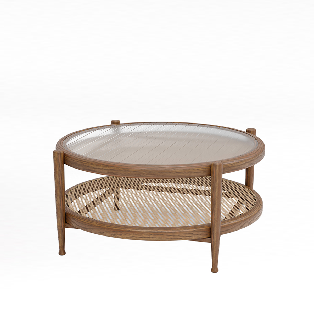 Rattan Zanaati Orta Sehpa