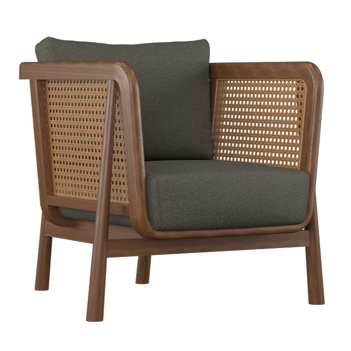 Rattan Zanaati Berjer - Tekli Koltuk