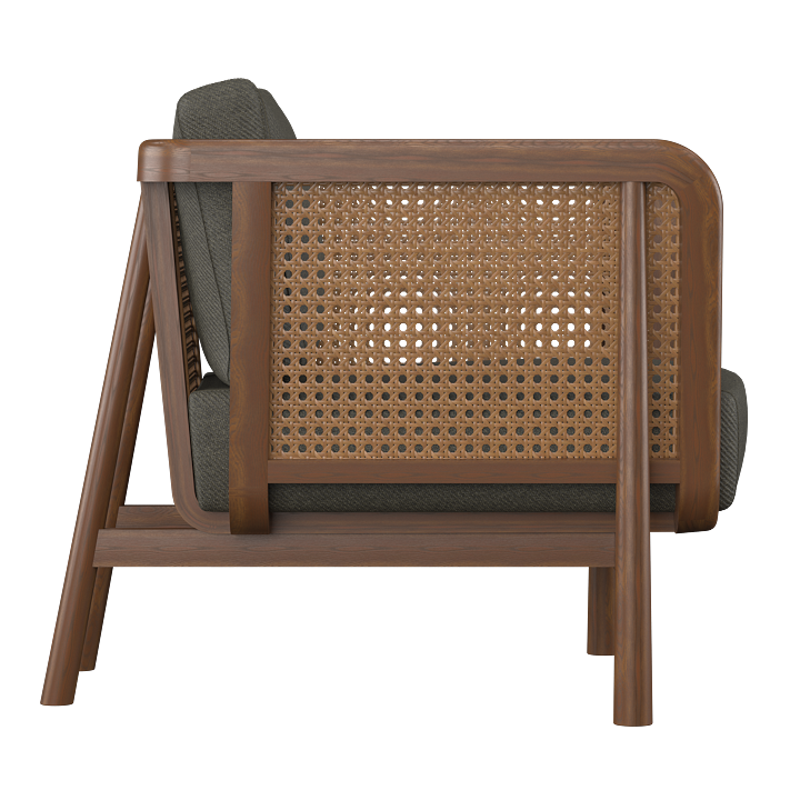 Rattan Zanaati Berjer - Tekli Koltuk