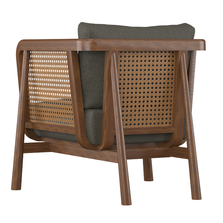 Rattan Zanaati Berjer - Tekli Koltuk